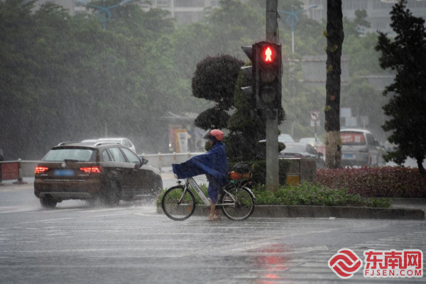 台风"卢碧"来了,莆田市持续暴雨