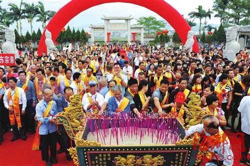 蔡襄诞辰千年祭礼大典在仙游枫亭蔡襄陵园举行