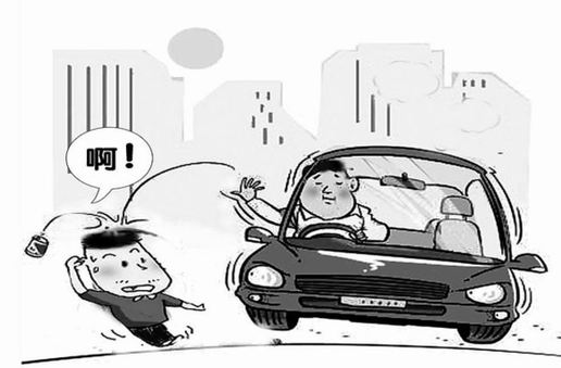 开车乱丢物 影响环境和市容