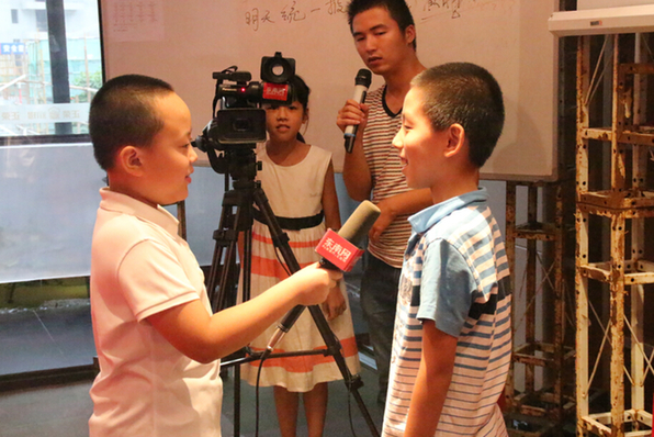 莆田首届小记者小主持人夏令营:25日汇报演出