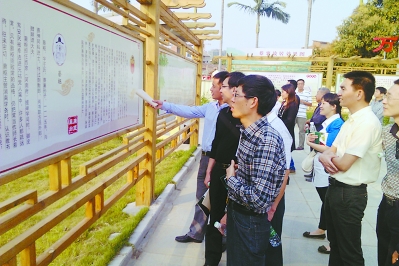 莆田市纪检部门组织党员干部到蔡襄廉政教育基地参观学习