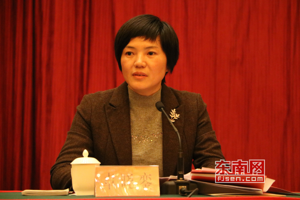 市委常委,组织部部长卓晓銮作重要讲话