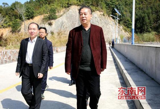 莆田市水利局局长黄德元调研水利建设安全生产工作